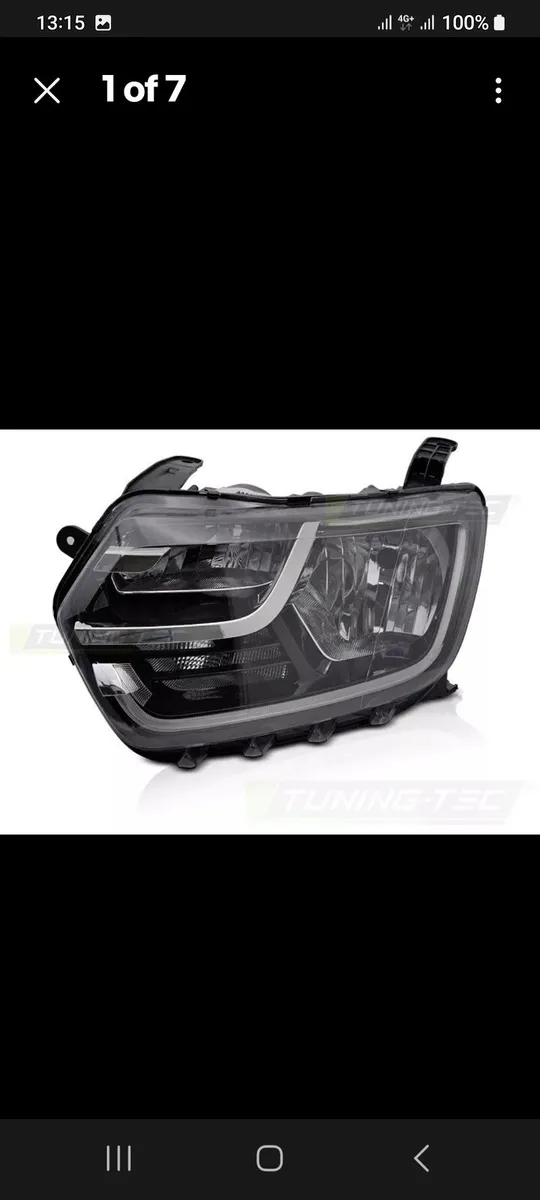 DACIA DUSTER HEADLIGHTS 2018-2022 - Image 1