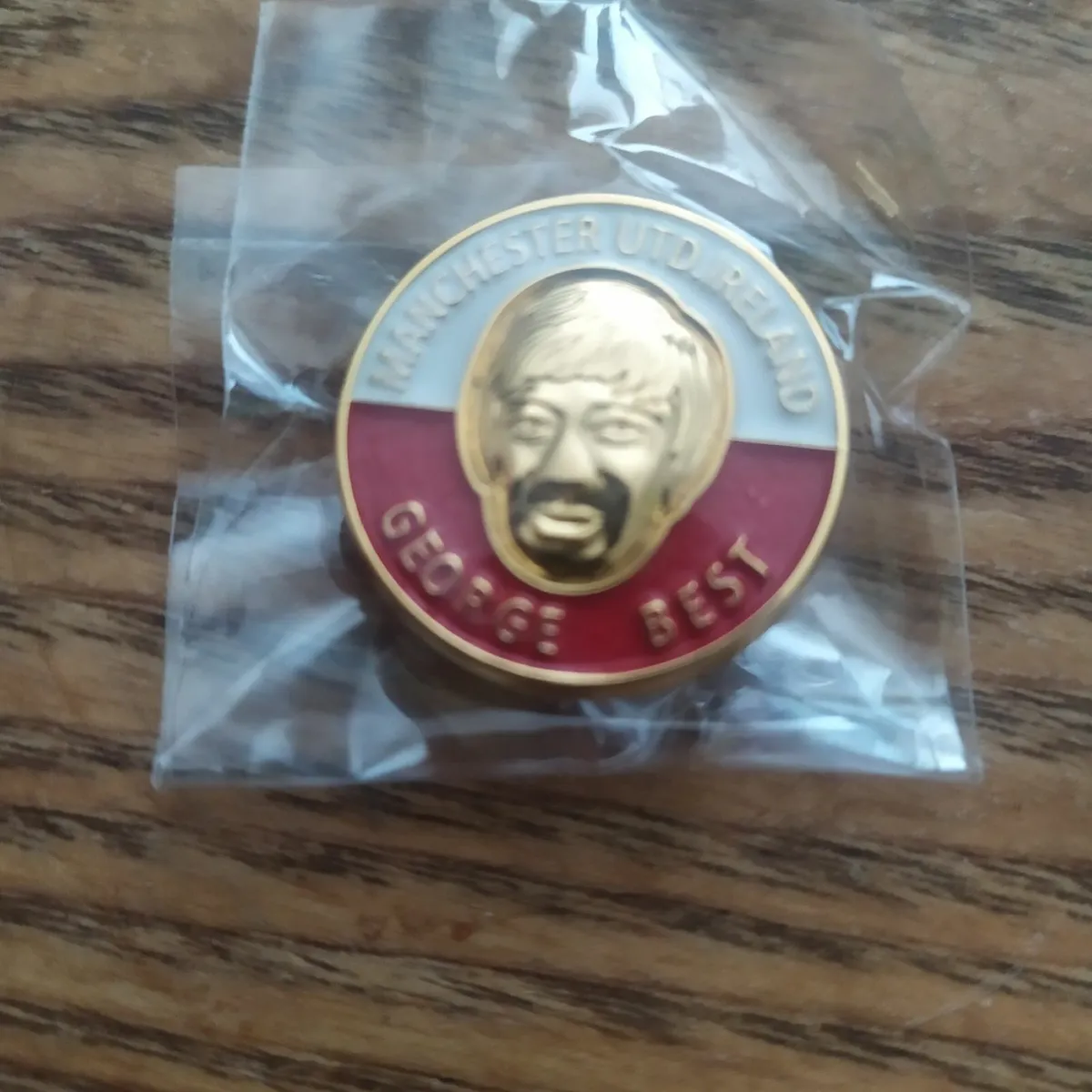 Coffeer England football pin  Manchester United - Image 1