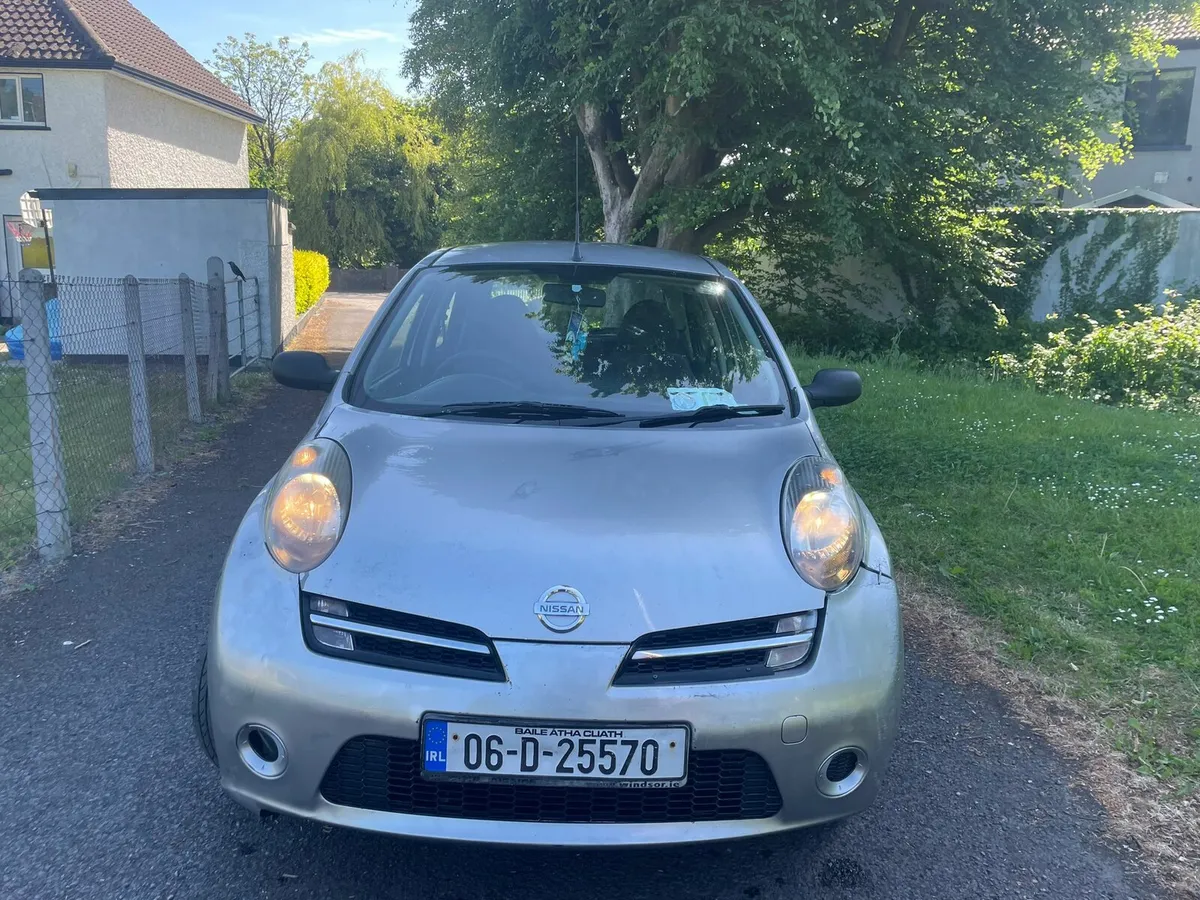 2006 Nissan Micra 1.2 Petrol NCT 02 26 TAX 08 25.. - Image 1
