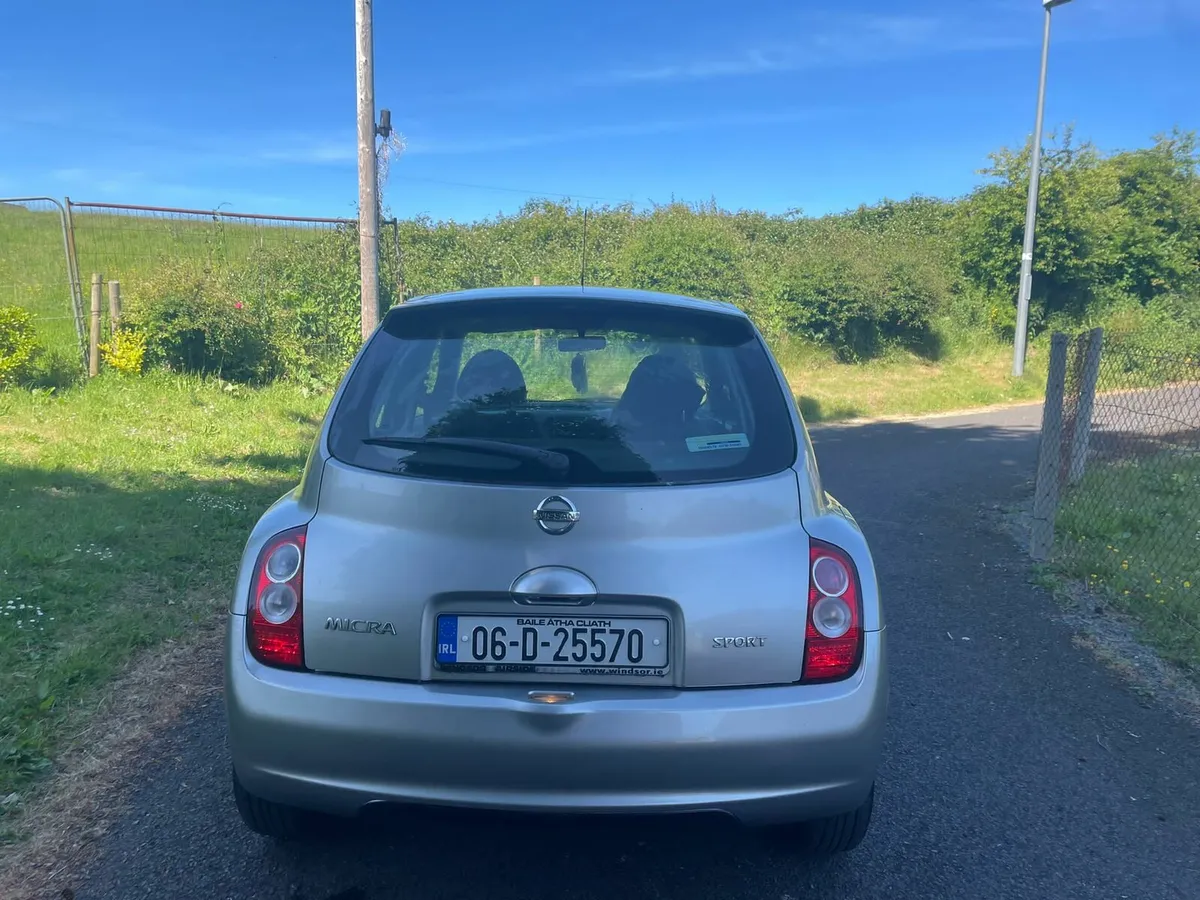 2006 Nissan Micra 1.2 Petrol NCT 02 26 TAX 08 25.. - Image 2