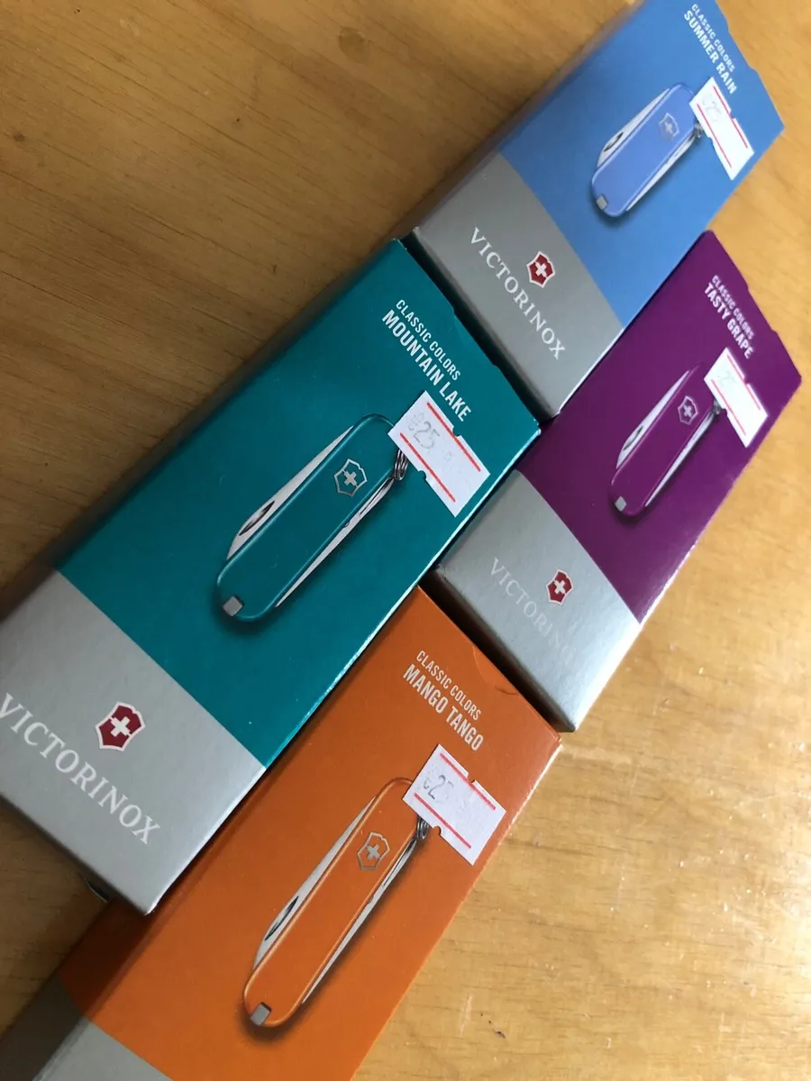 Victorinox 58mm 2025 Swiss Army Colours New Shop - Image 1