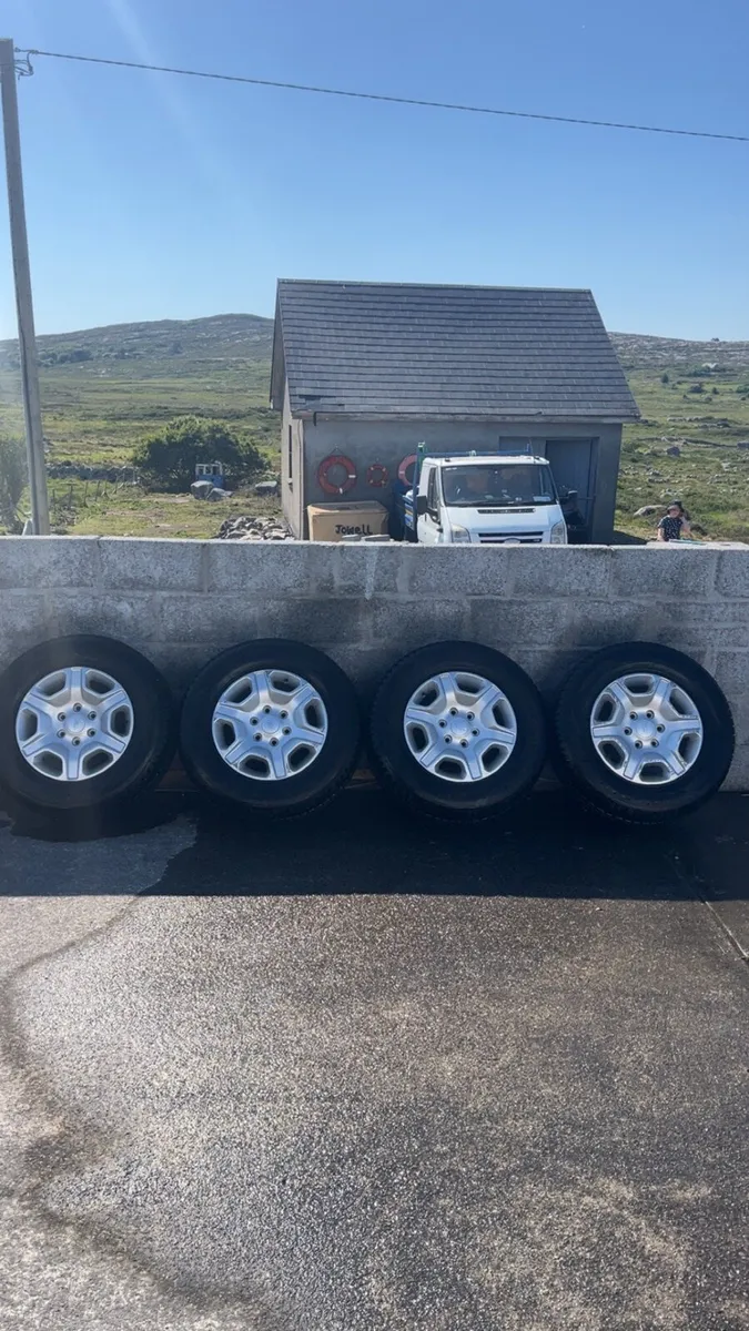ford ranger alloys and tyres - Image 1