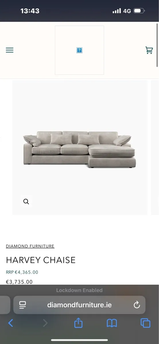 Diamond living brand new sofa - Image 2