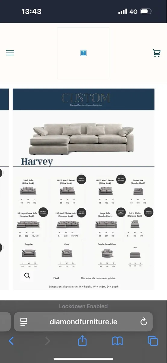 Diamond living brand new sofa - Image 3