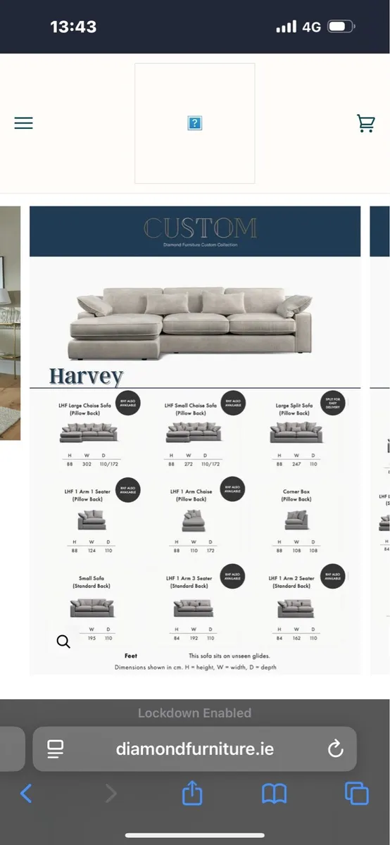 Diamond living brand new sofa - Image 4