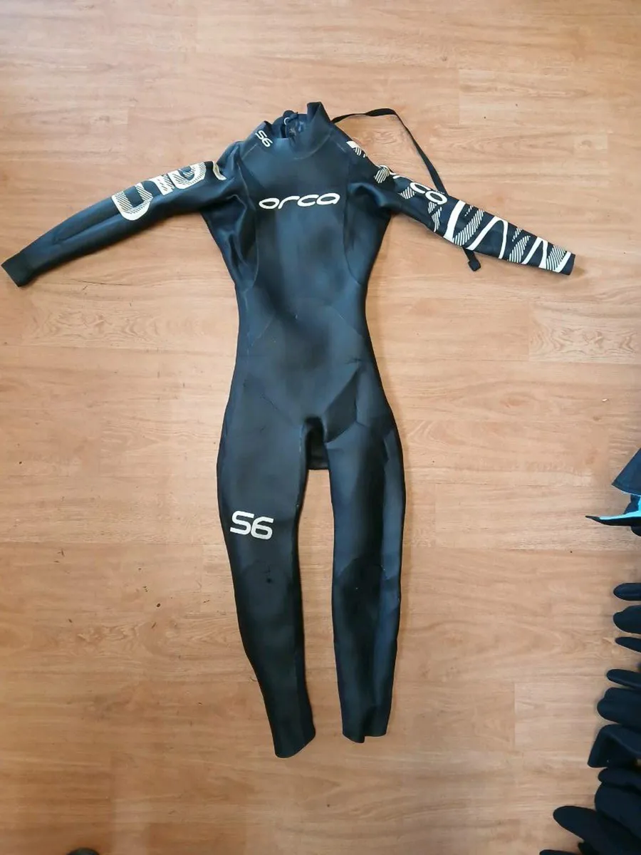 Small Secondhand Orca S6 SWIM wetsuit size 4 - Image 1