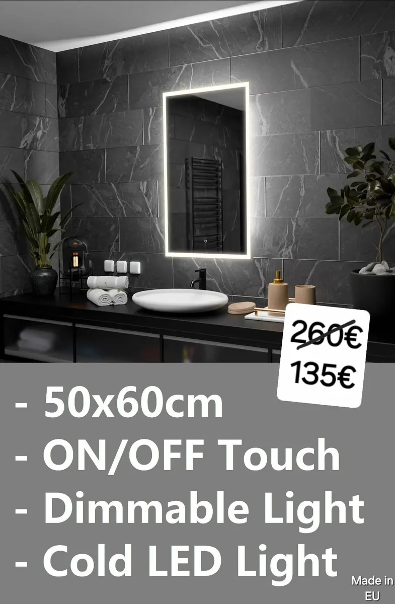 LED Bathroom Mirror - Image 1