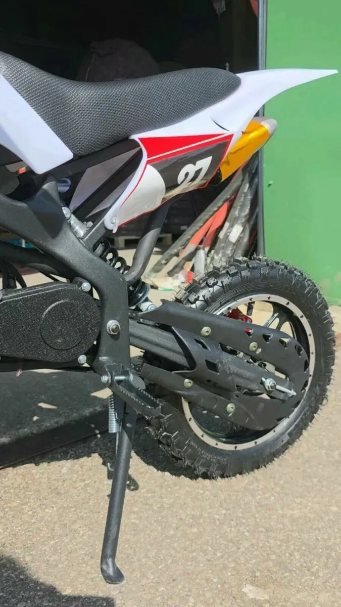 Petrol mini dirt bike scrambler for children - Image 3
