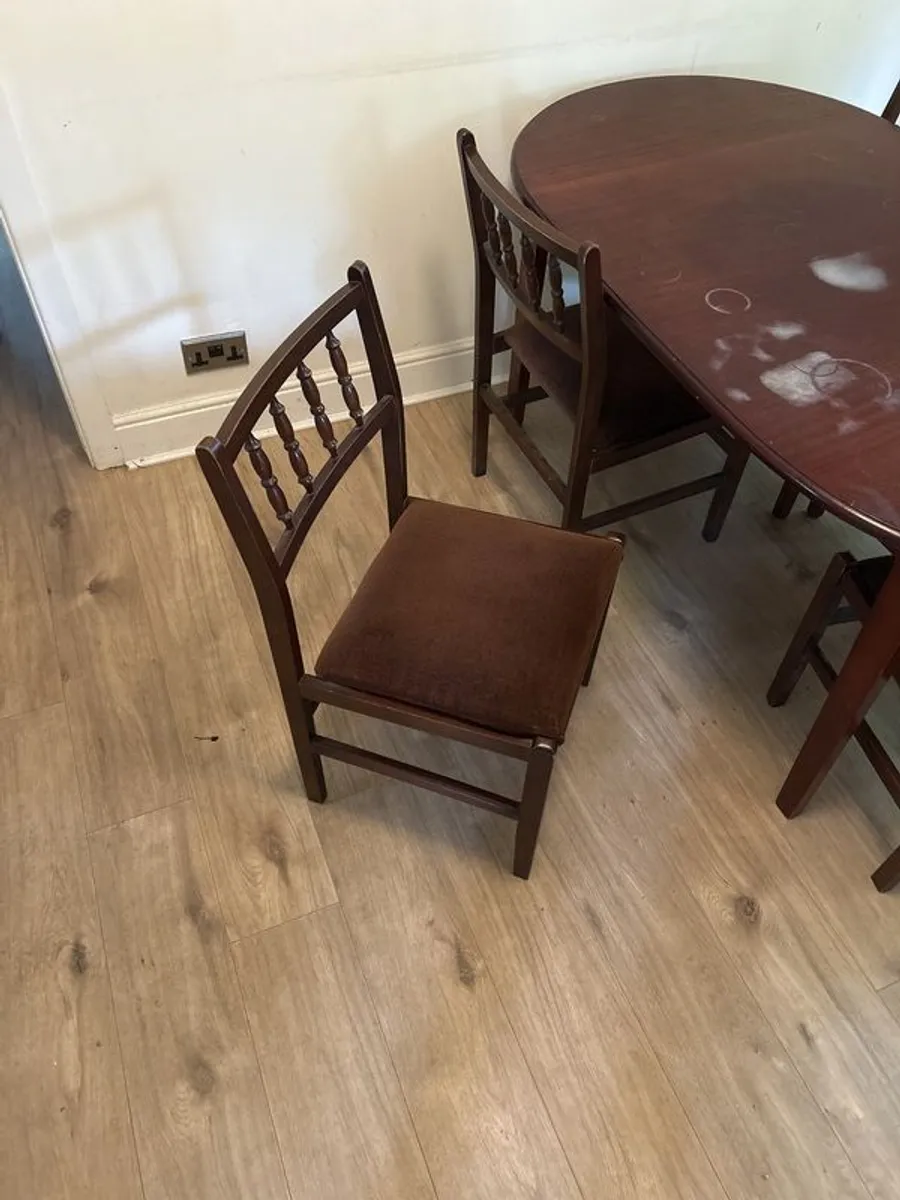 Dining Table And Six Chairs - Image 3
