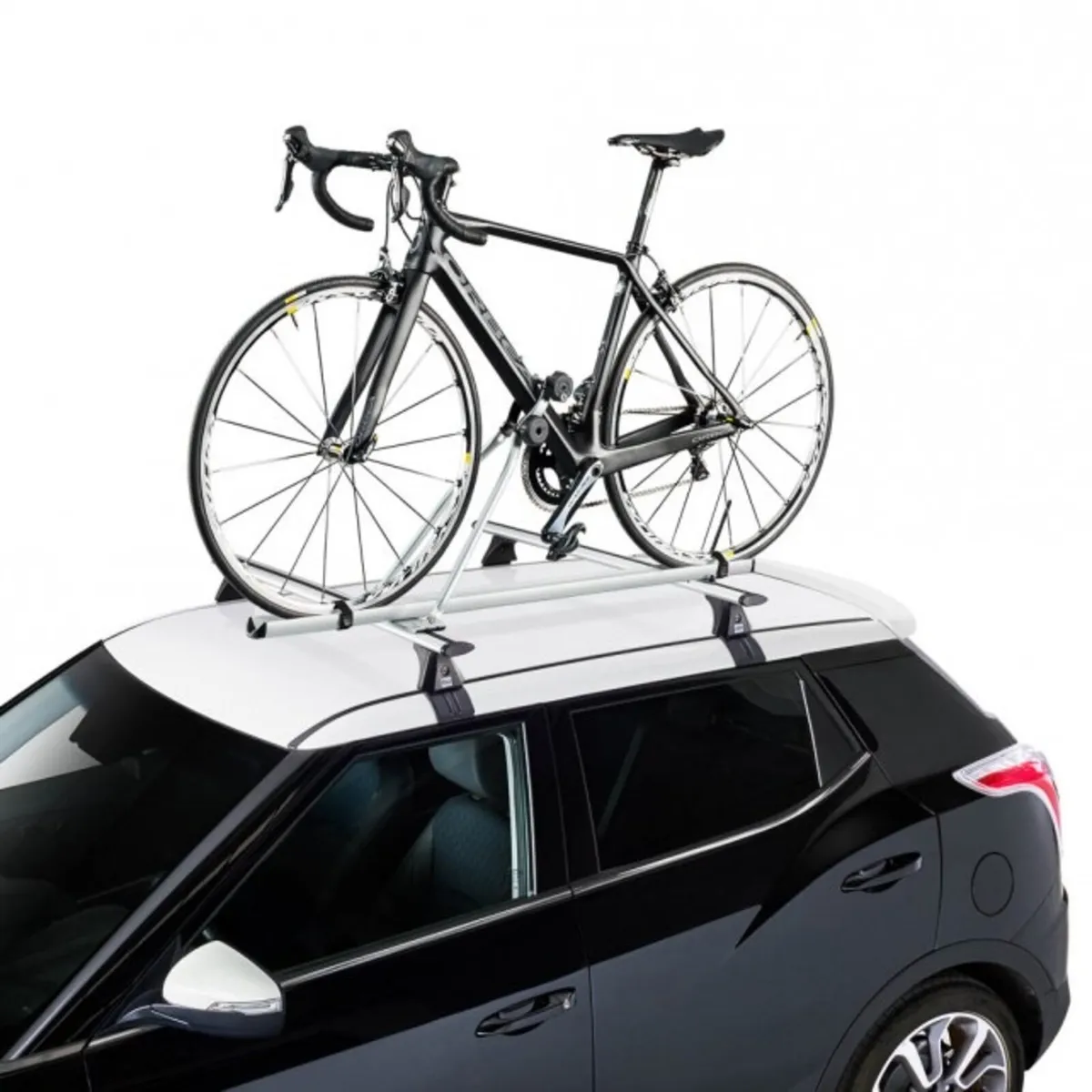 Cruz Aluminium Roof Bar Bike Carrier - Image 1