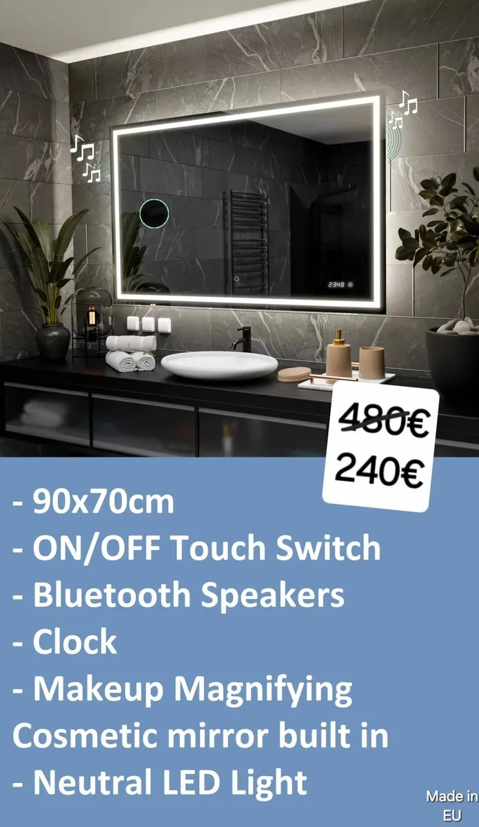 LED Bathroom Mirror - Image 1