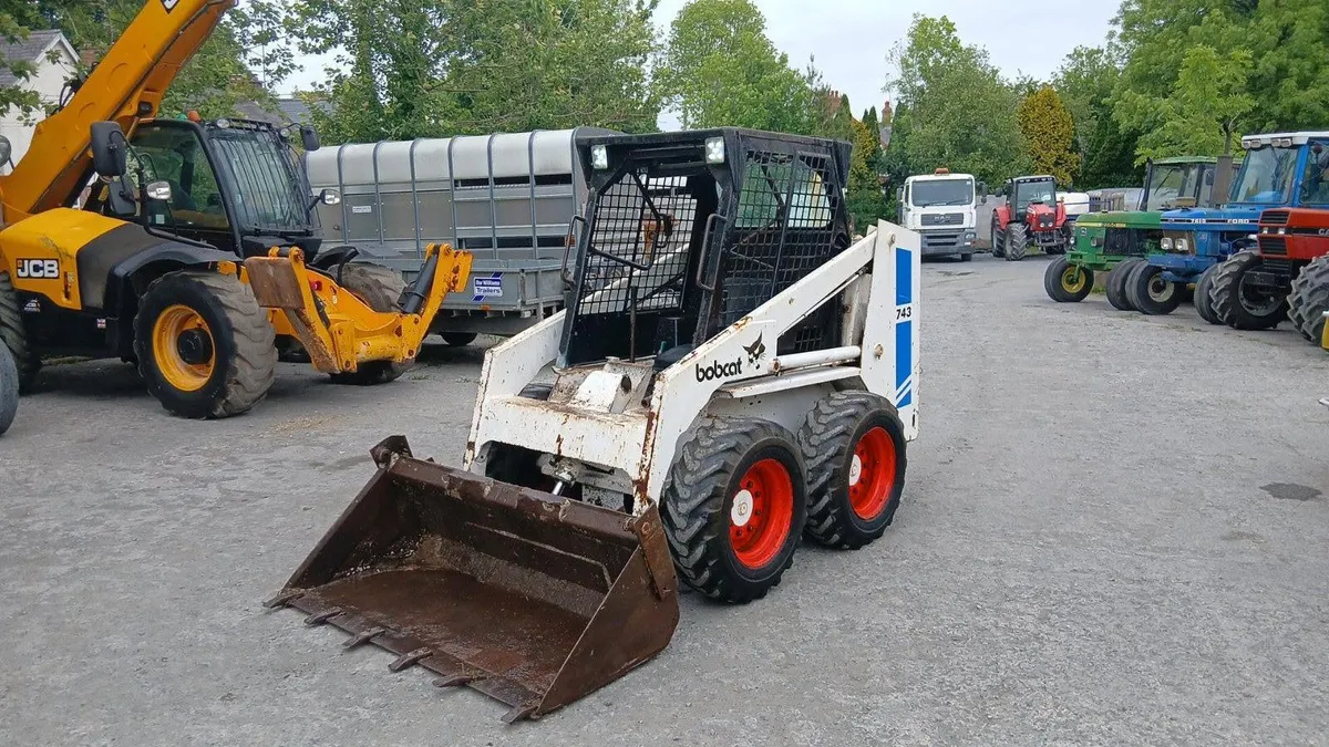 Bobcat 743 skidsteer - Image 4