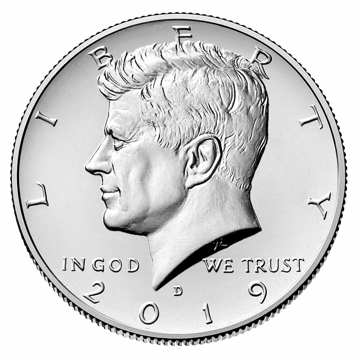 J F K - Coins x 3. Free Post - Image 1