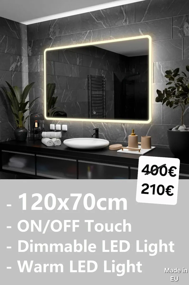 LED Bathroom Mirror - Image 1