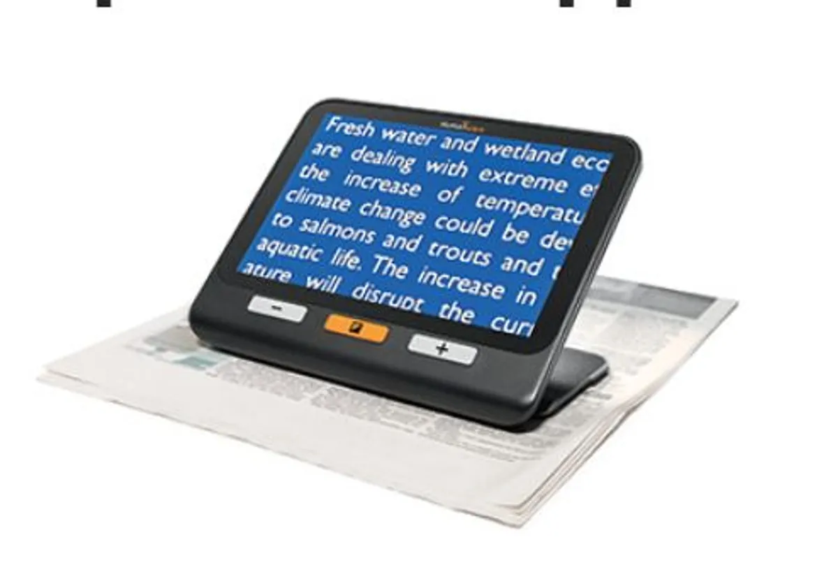 HUMANWARE Explore 8 Handheld Video Magnifier - Image 1