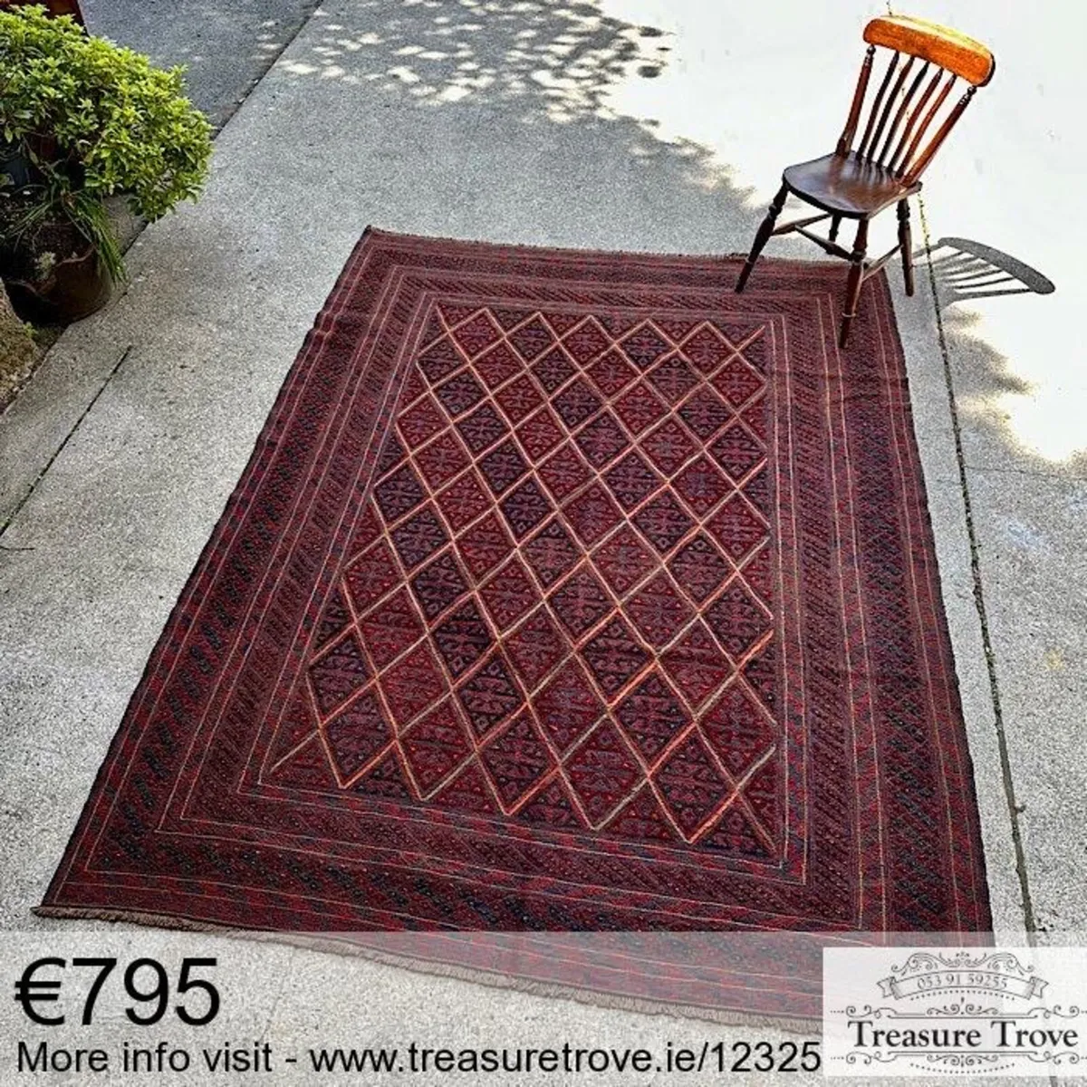 Hand woven oriental rugs - Image 3