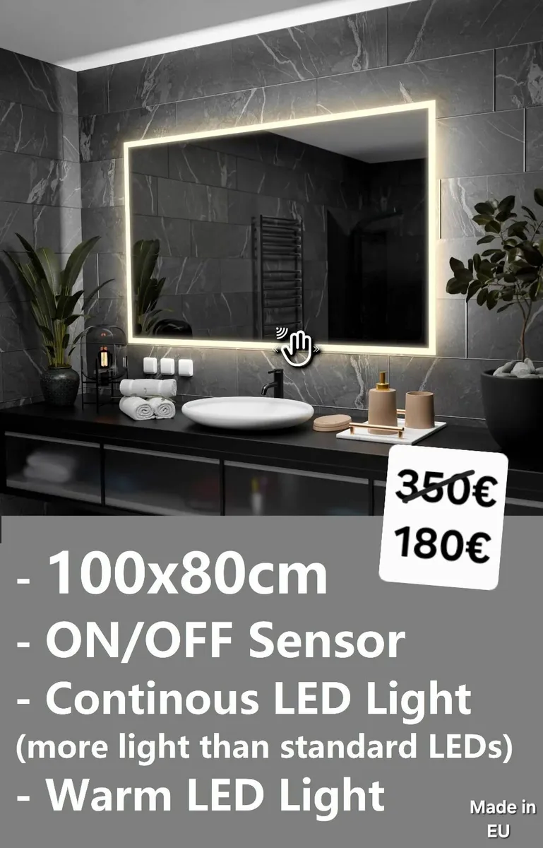 LED Bathroom Mirror - Image 1