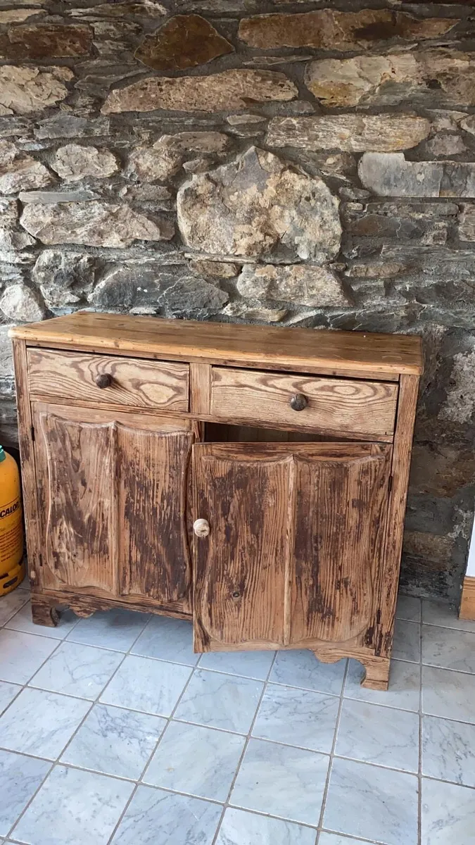 Cupboard sideboard real wood - Image 1