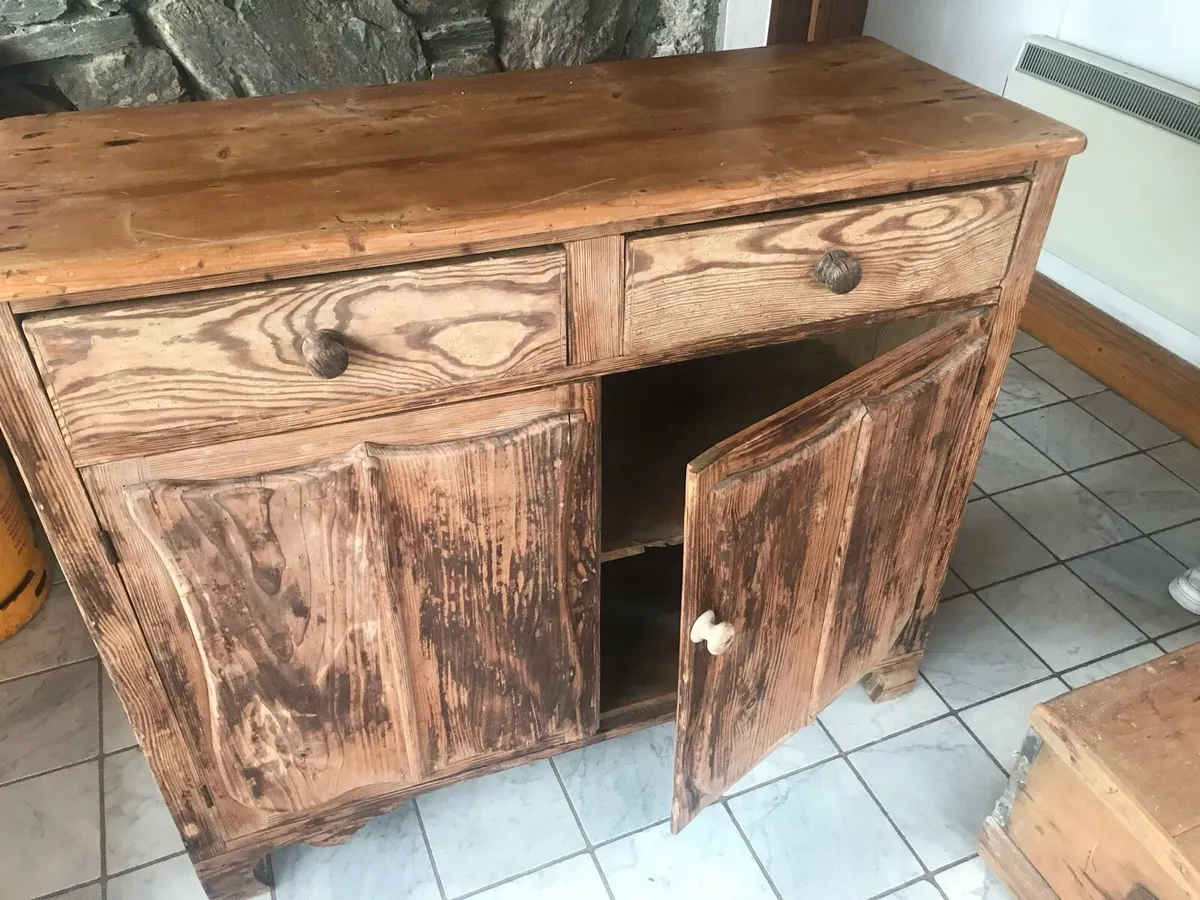 Cupboard sideboard real wood - Image 2