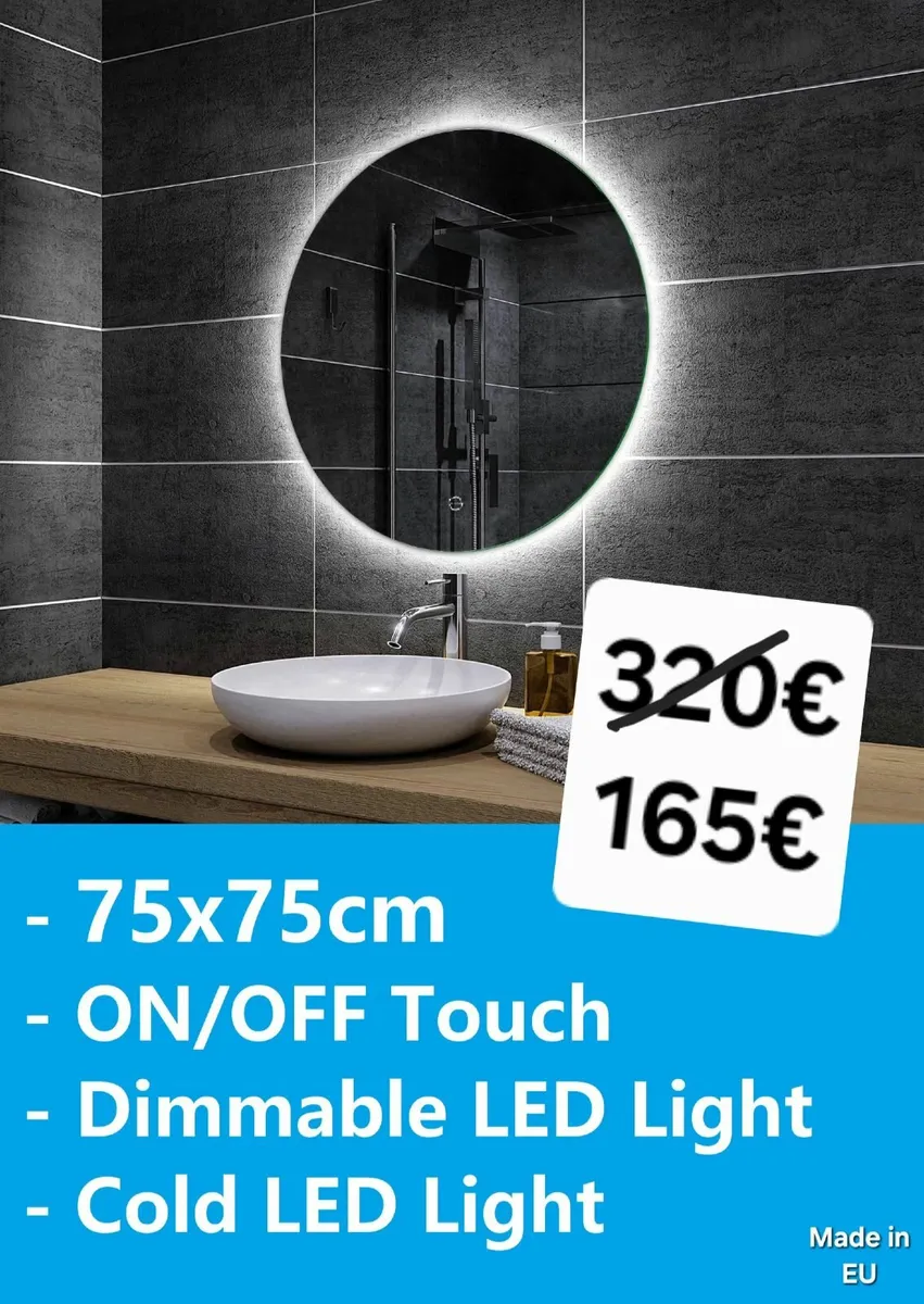 LED Bathroom Mirror - Image 1