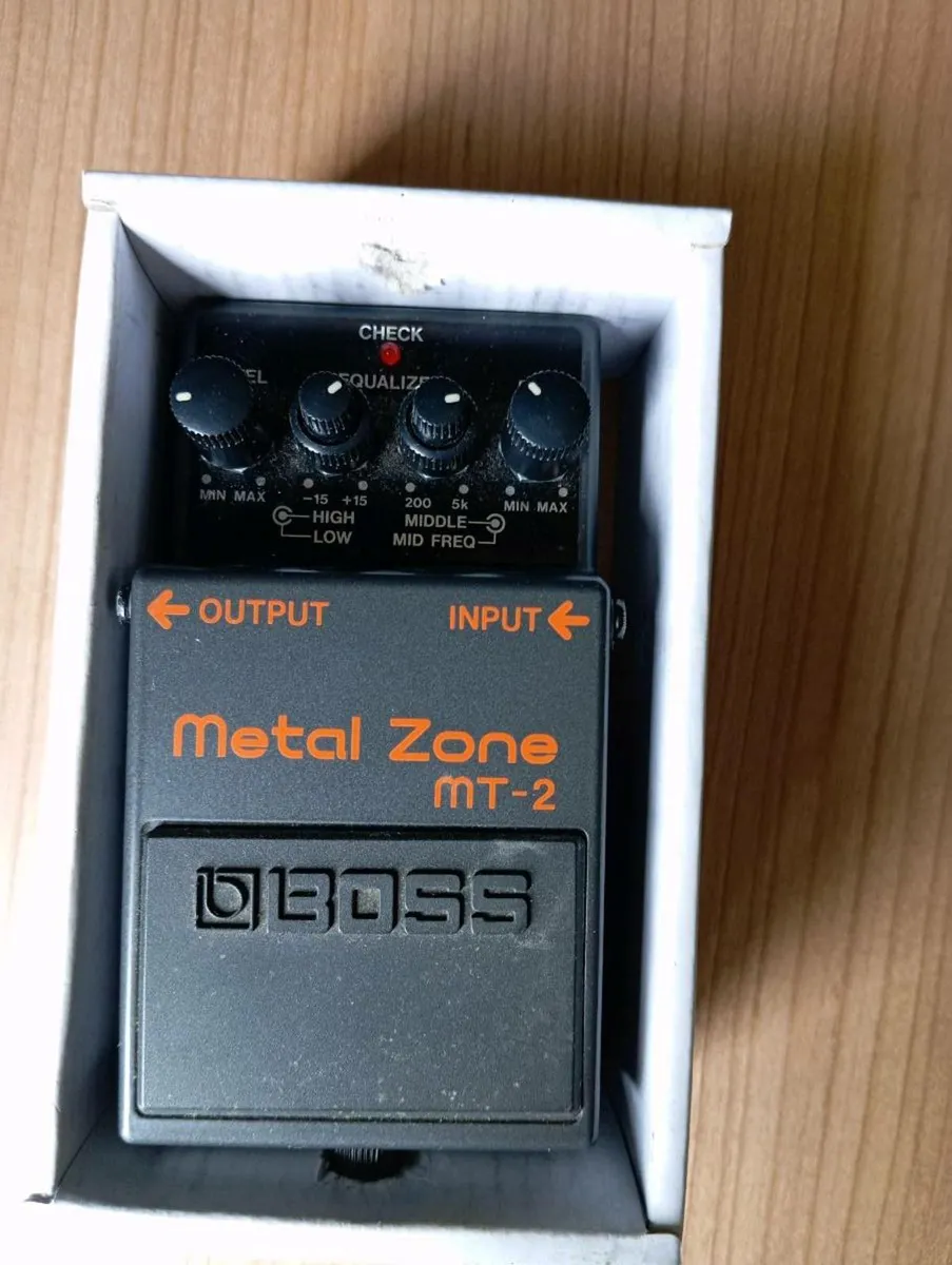 Boss guitar pedals Metal Zone plus Dyna Drive - Image 1