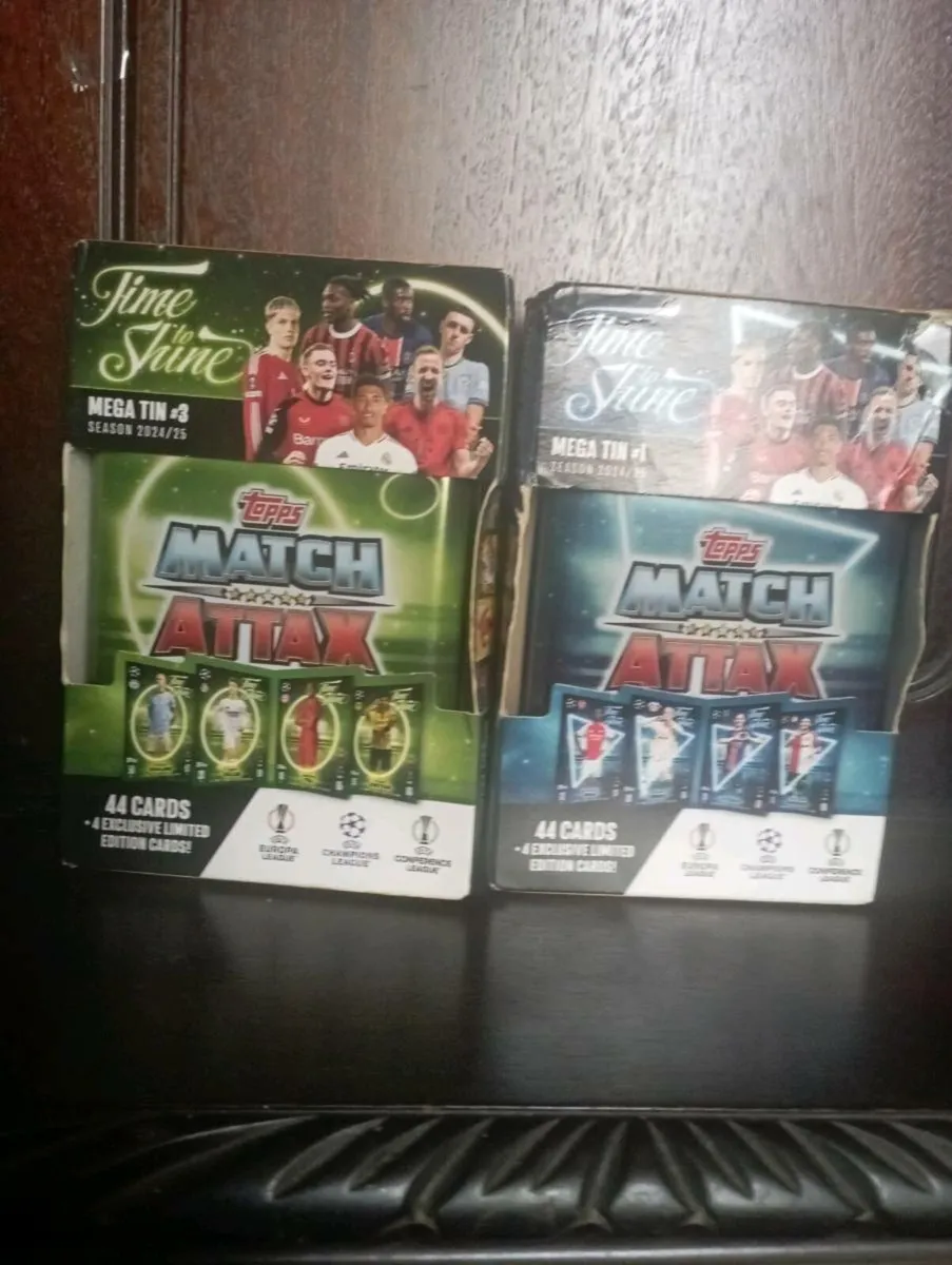 MACH ATTAX TRADING CARDS #1 #2 #3 #4 - Image 2