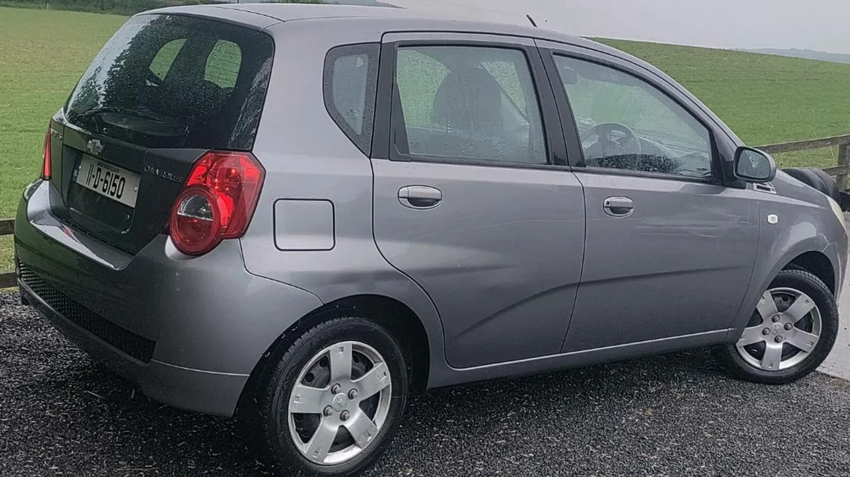 Chevrolet Aveo 1.1l NCT & Tax low kms - Image 2