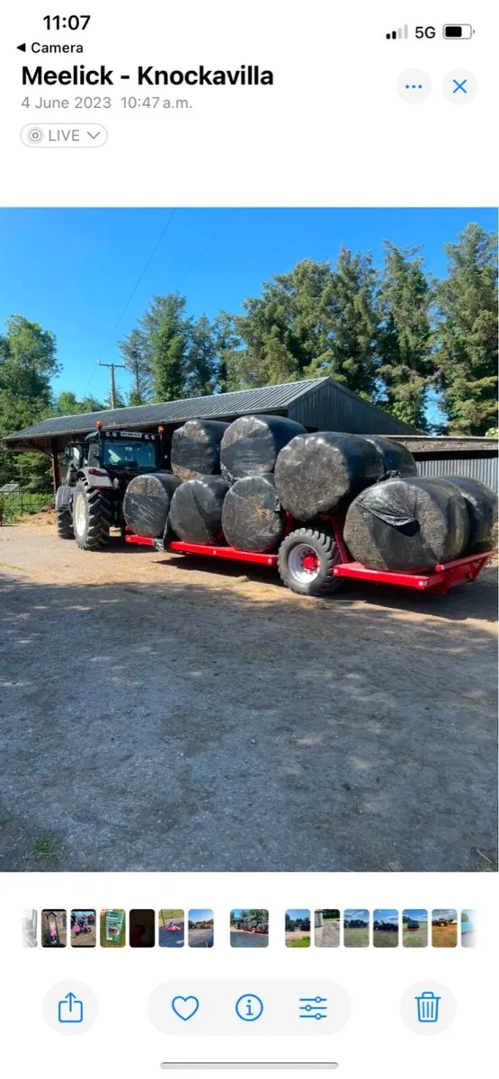 Low loader / Bale trailer - Image 1