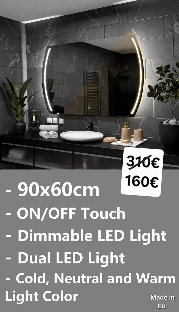 LED Bathroom Mirror - Image 1