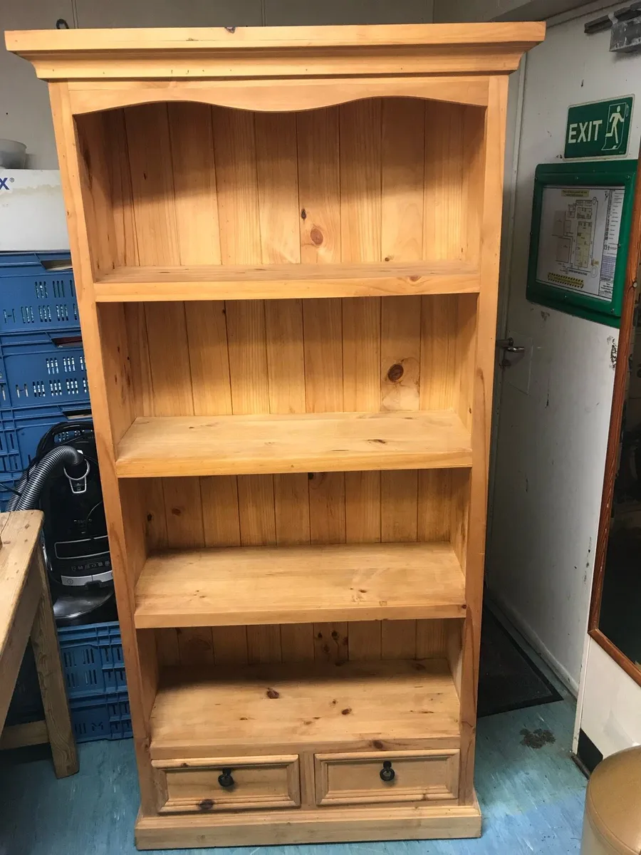 Book shelf heavy duty wood - Image 1