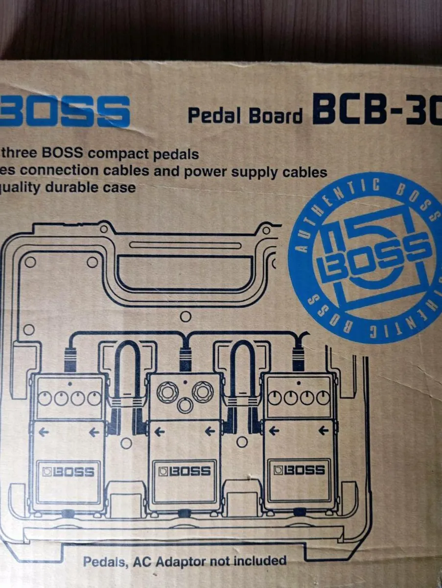 Boss guitar pedal board - Image 1