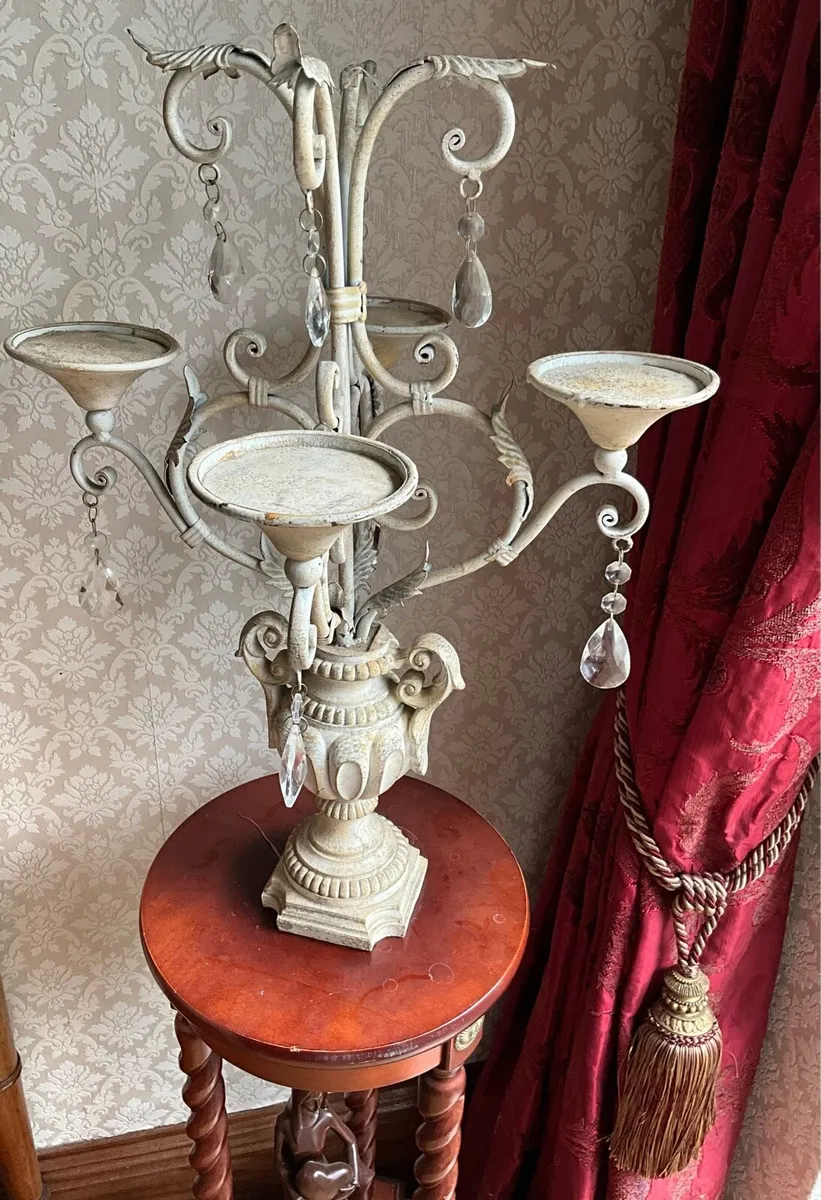Shabby Chic Centrepiece Candelabra - Image 2