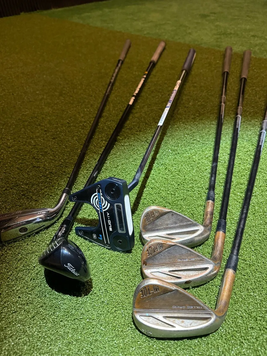 Left  hi toe , odyssey Ai , tsr3 rescue, UDI 3iron - Image 3