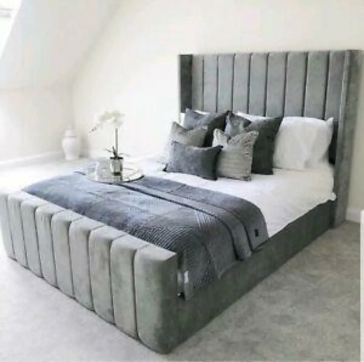 Frame Wingback Beds Free Delivery - Image 2