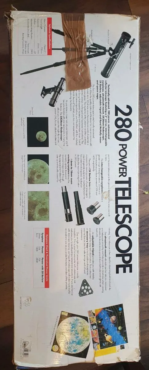 Tasco 280 power telescope FREE - Image 2