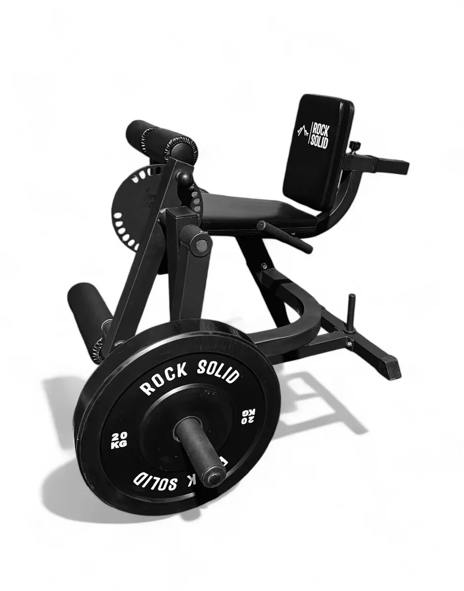 Leg extension and hamstring curl machine (new) - Image 1