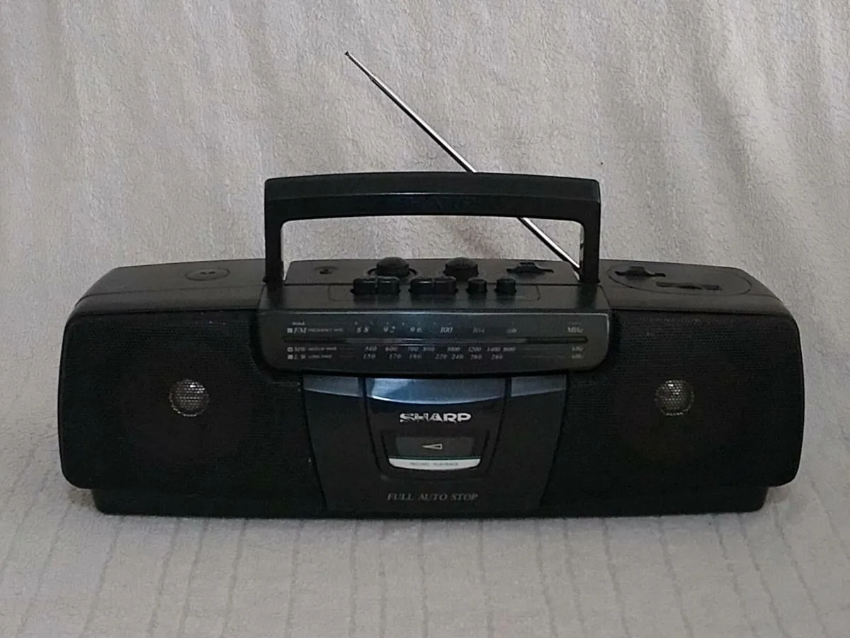 Sharp Stereo Radio Cassette Recorder QT-272E(BK) - Image 1