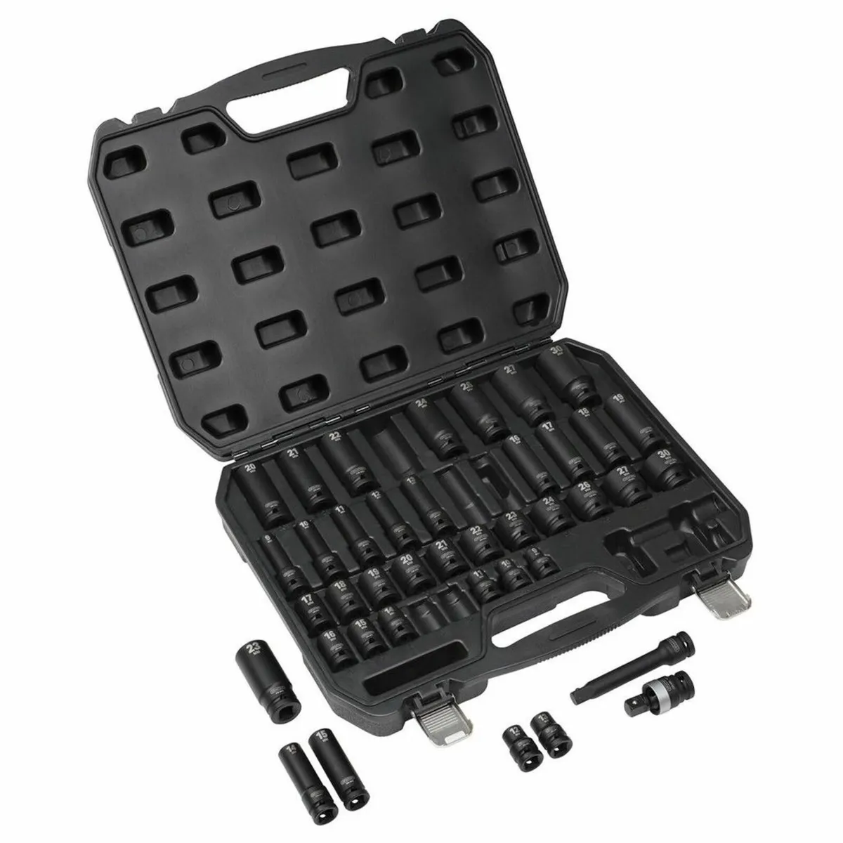 Draper Hi-TORQ® Impact Socket Set, 1/2" Sq. Dr. - Image 1