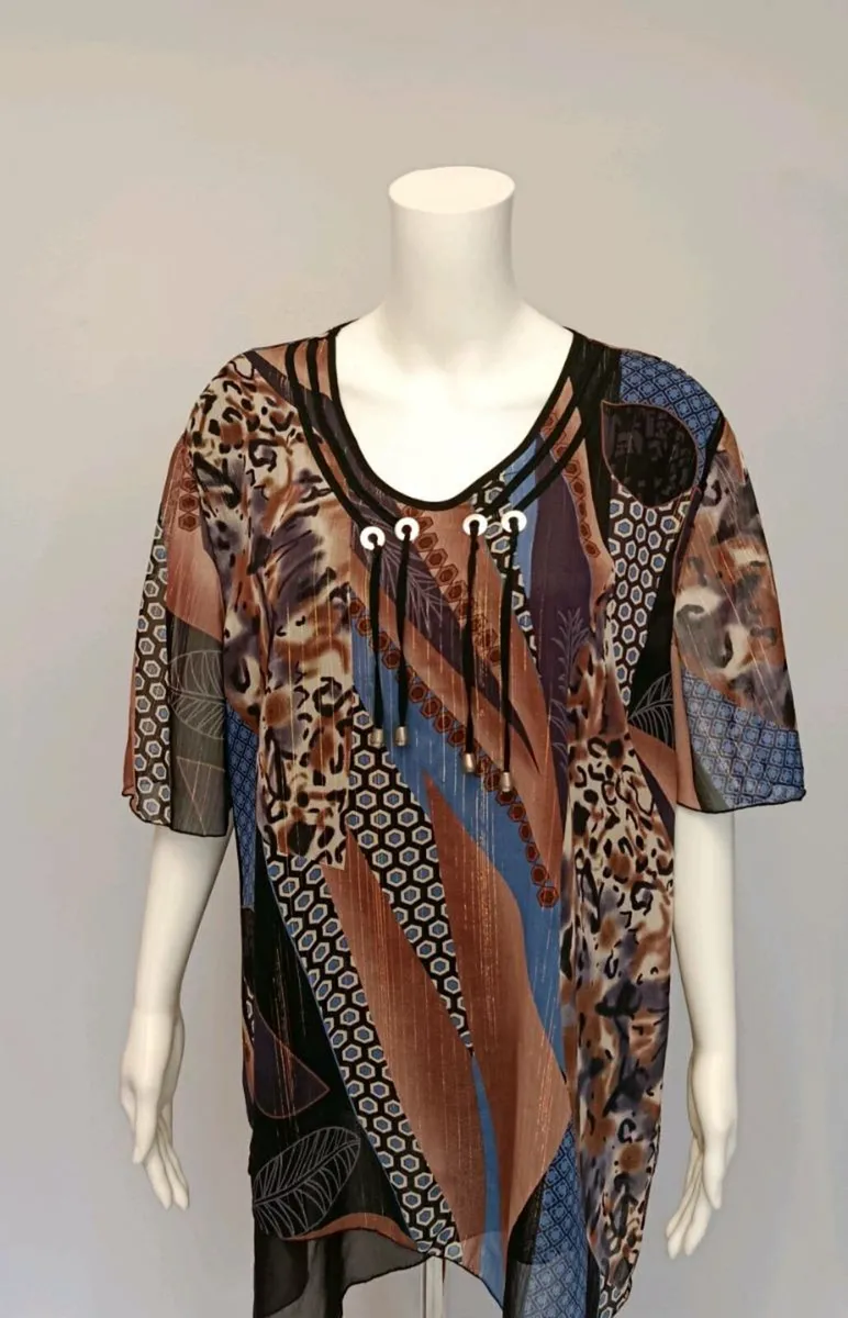 Multicoloured blouse - Image 2