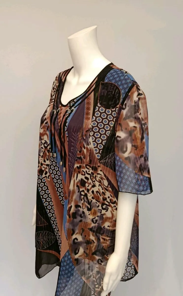 Multicoloured blouse - Image 3