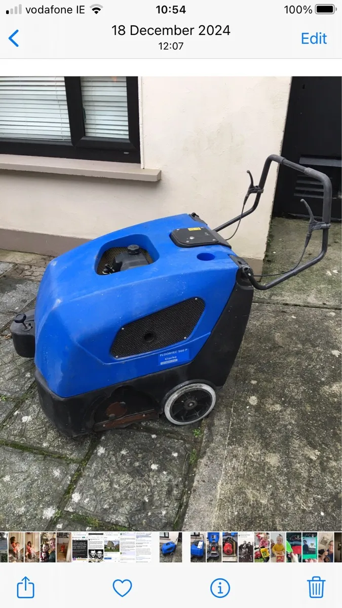 Floor sweeper nilfisk alto floortec 560 p - Image 3