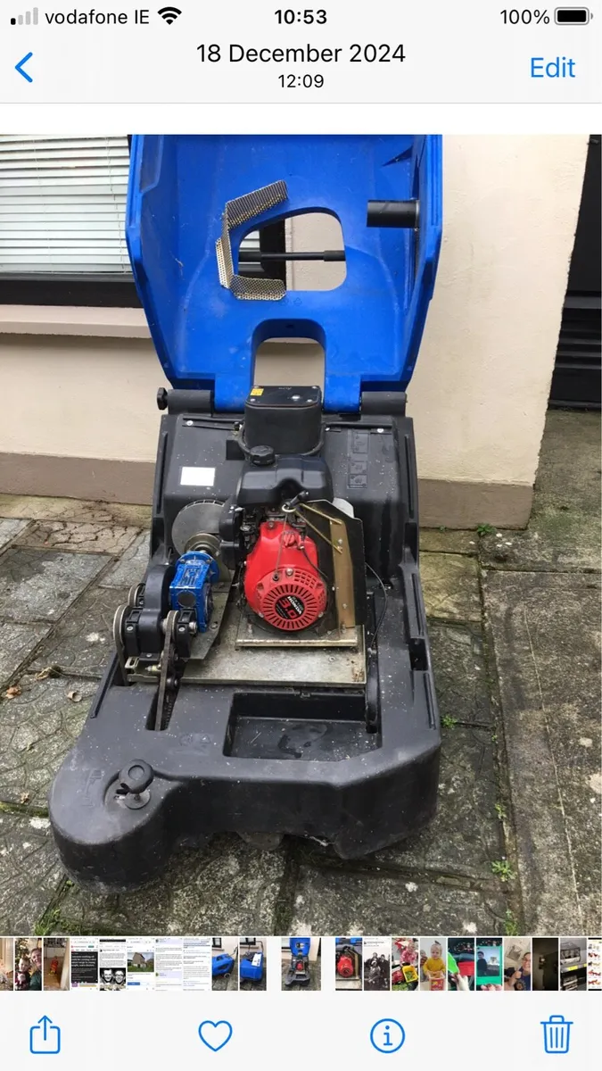 Floor sweeper nilfisk alto floortec 560 p - Image 4