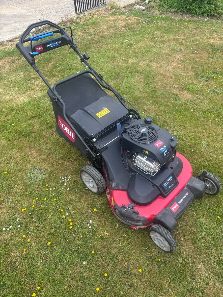 Dual Self propelled Toro mower - Image 1