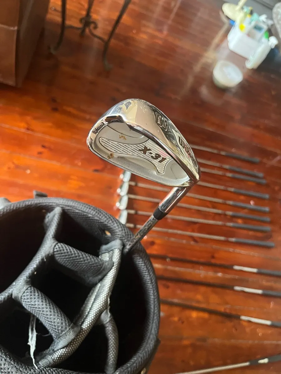 Wilson Golf Clubs-X31-Full Set-Wilson Bag - Image 1