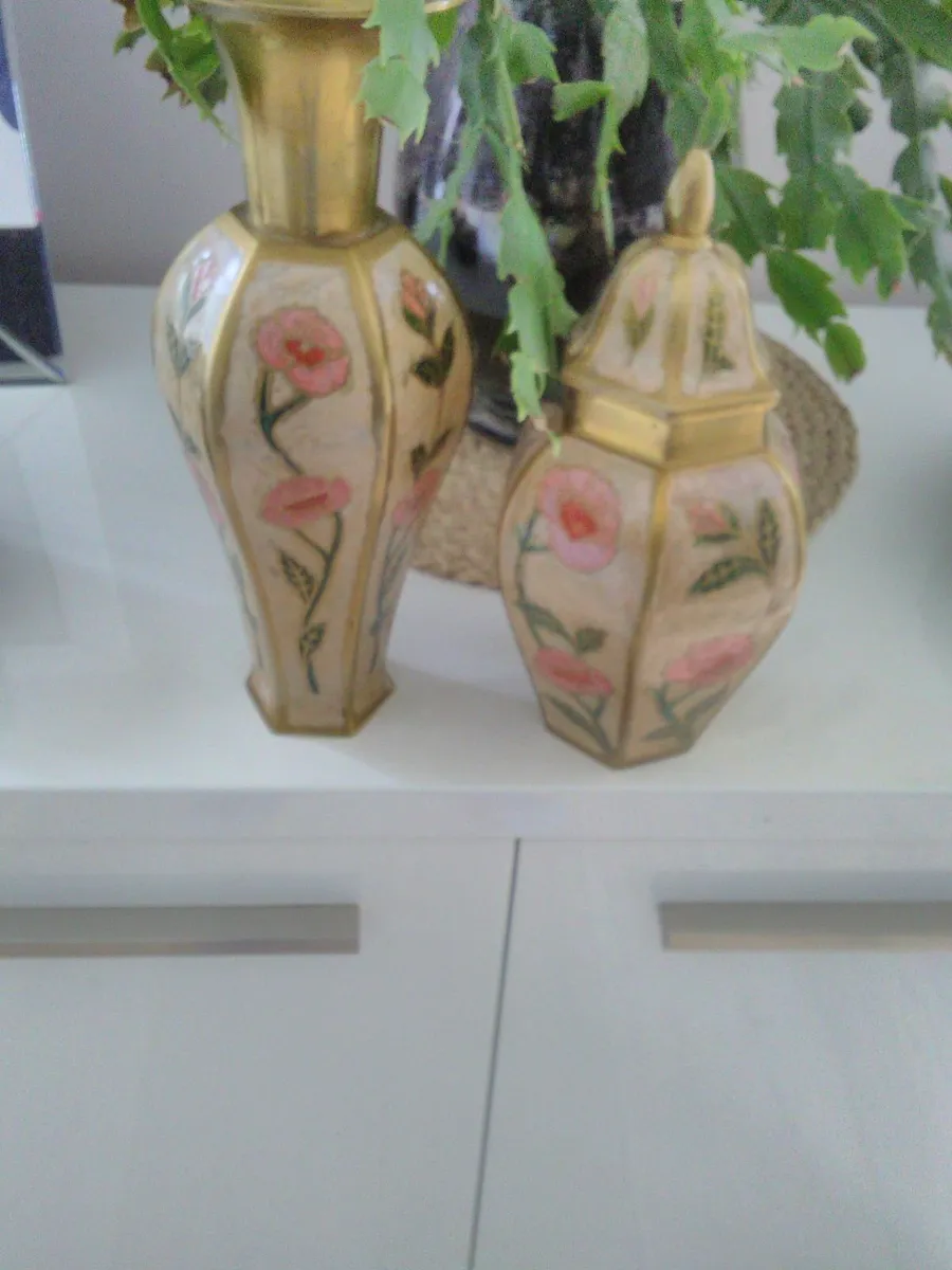 Enameled Brass