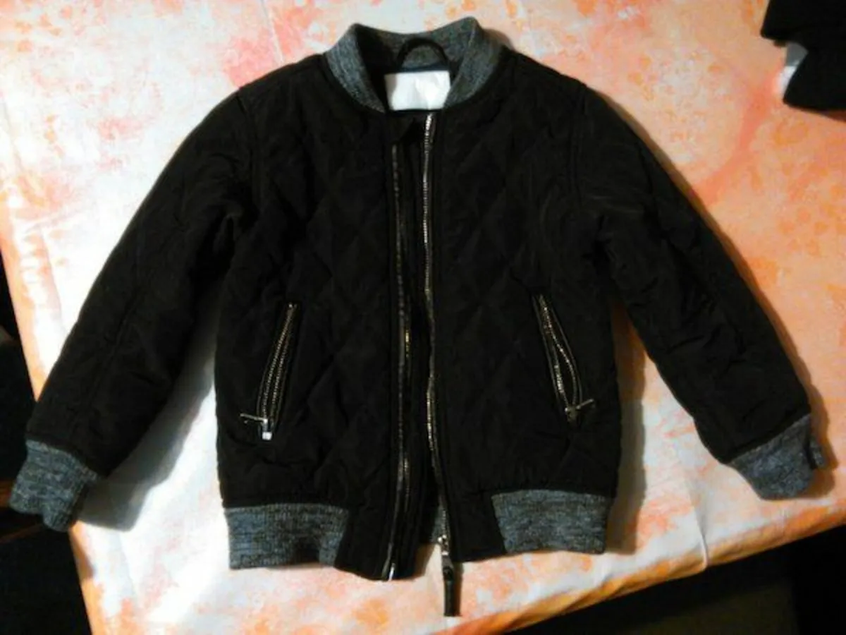 Kids bomber pilot jacket - boys jumper - children - Image 2