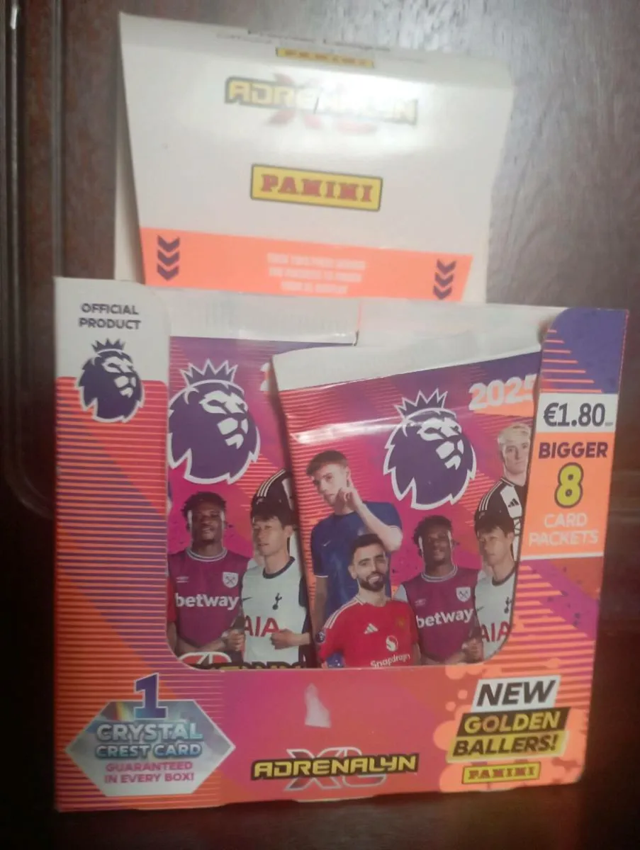 SEASON 2025 PREMIER LEAGUE TRADING CARDS FOR SALE - Image 1
