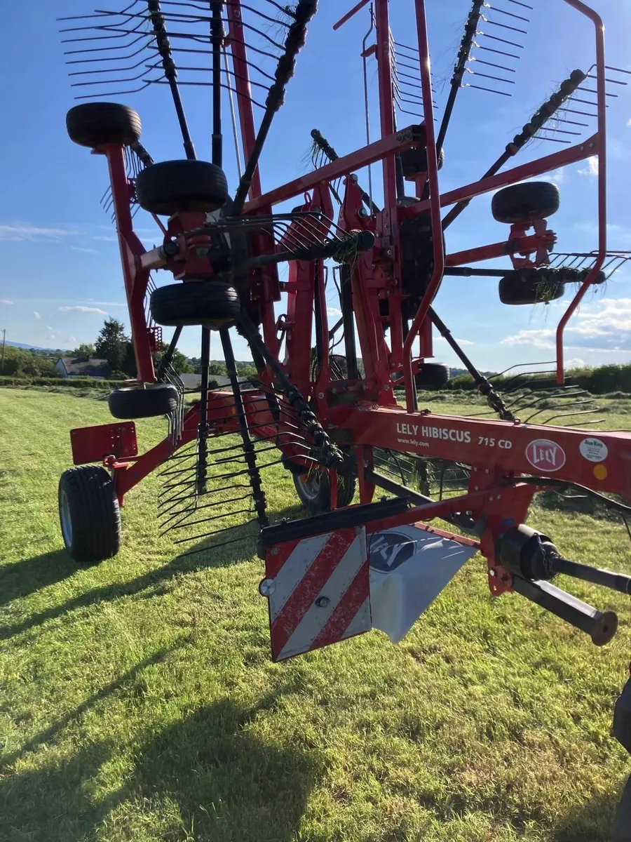 2018 Lely 715 Rake - immaculate condition - no VAT - Image 4