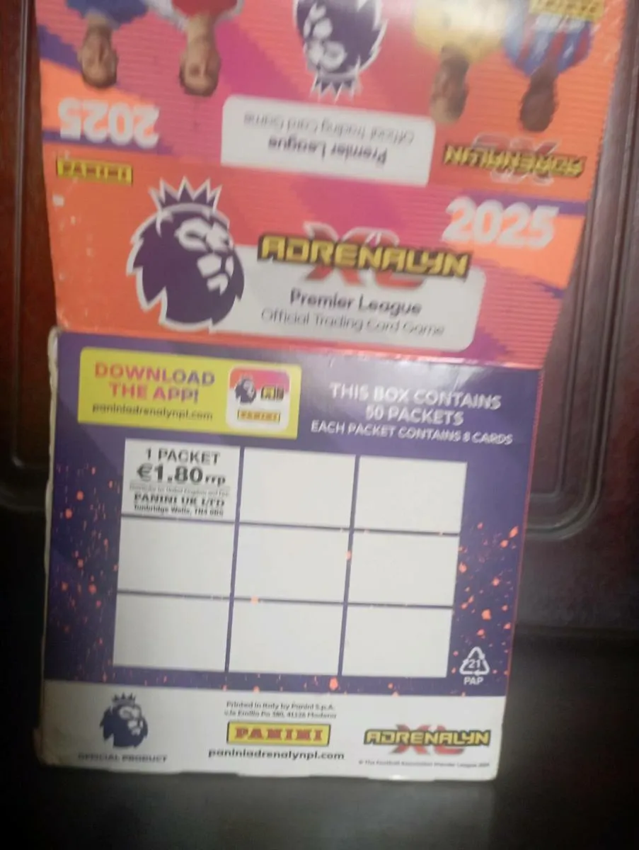 SEASON 2025 PREMIER LEAGUE TRADING CARDS FOR SALE - Image 3