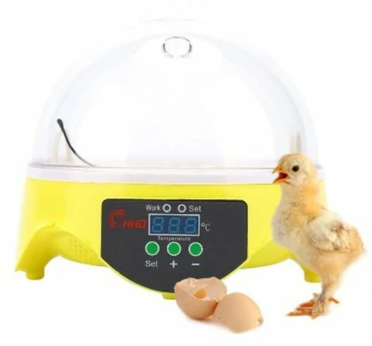Mini 7 Egg Incubator with Temperature Control - Image 4